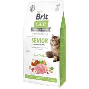 Корм Brit Care Cat GF Senior Weight Control 7 кг для літніх кішок з надмірною вагою 171313/0938 фото