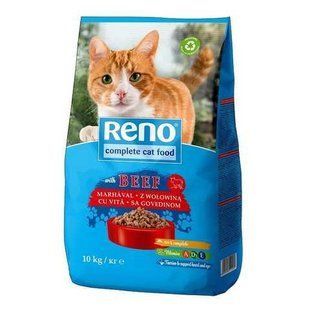 Сухой корм для кошек Reno Говядина 10 кг 110245 фото