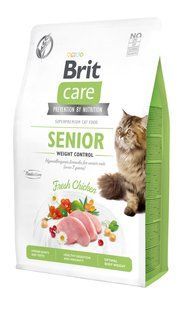 Корм Brit Care Cat GF Senior Weight Control 2 кг для літніх кішок з надмірною вагою 171314/0945 фото