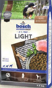 Bosch Light 12,5 кг корм для дорослих собак з надмірною вагою та собак схильних до повноти 52140125 фото