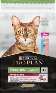 Сухой корм Purina ProPlan Sterilised Senses для кастрированных кошек, с треской и форелью, 10 кг 12514528 фото