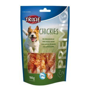 Ласощі для собак Trixie Premio Chickies 100 г (курка) 31591 фото