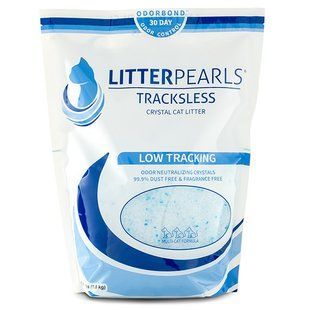 Litter Pearls TrackLess кварцовий наповнювач для туалетів котів 3.8 л 30038 фото