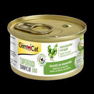 Shiny Cat Superfood k 70g курка і яблуко G-414515/414553 фото