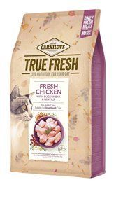 Сухой корм Carnilove True Fresh Cat для взрослых кошек, с курицей, 340 г 172162 фото
