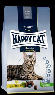 Сухий корм Happy Cat Culinary Land Gefl&uuml;gel для кошек больших пород со вкусом птицы 4 кг 70570 фото