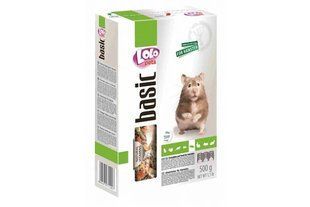 Повнораціонний корм Lolopets для деокративних хом'яка 500 гр LO-71100 фото