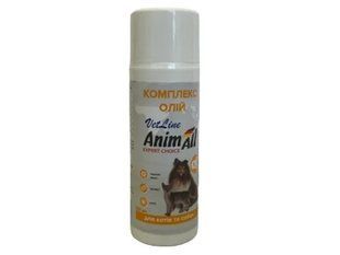 Комплекс масел AnimAll VetLine, чорний кмин/кунжут/льон, 100 мл 145511 фото