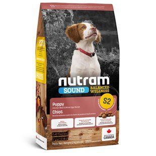 Сухий корм Nutram S2 Sound Balanced Wellness Natural Puppy 2 кг для цуценят дрібних і середніх порід S2_(2kg) фото