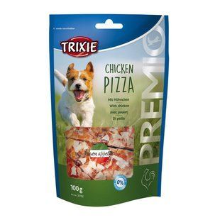 Ласощі для собак Trixie Premio Chicken Pizza 100 г (курка) 31702 фото