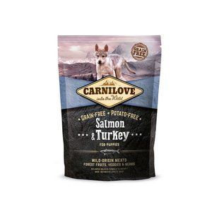 Carnilove Puppy Salmon & Turkey 1,5 кг корм для цуценят і молодих собак усіх порід з лососем та індичкою 150822/8839 фото