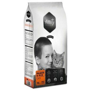Сухий корм для котів Amity Salmon&Rice 10 кг повсякденний, з лососем і рисом 04GA010000.0003.0040 фото
