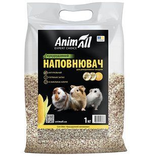 Animall Наповнювач кукурудзяний для гризунів, 1кг 183705 фото