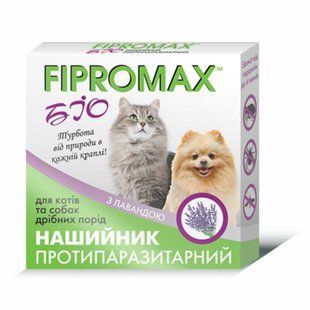 Нашийник Fipromax БІО для котів і дрібних собак, 35 см НФ-00002012(FB-013) фото