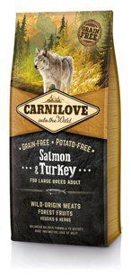 Carnilove Adult Large Salmon & Turkey 12 кг беззерновий корм для дорослих собак великих порід 150821/8945 фото