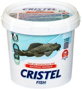 Корм для анцітрусових риб 1 л / 550 гр Cristel Ancistrus Standart КРАК-00/1 фото