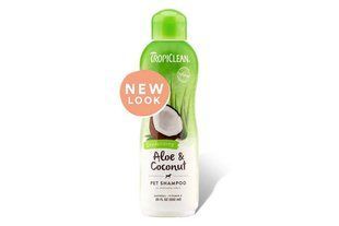 Шампунь TropiClean Aloe & Coconut Pet Алое и кокос для собак и кошек, 592 мл 202146 фото