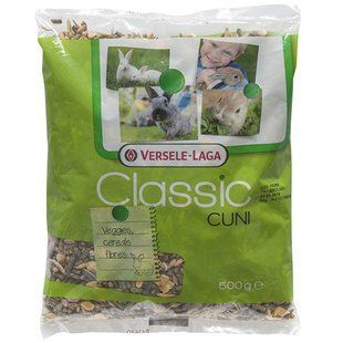 Versele-Laga Classic Cuni зернова суміш корм для Кроликів, 500 г 616109 фото