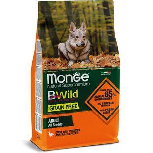 Monge Dog Bwild Grain Free качка 2,5 кг 70004732 фото