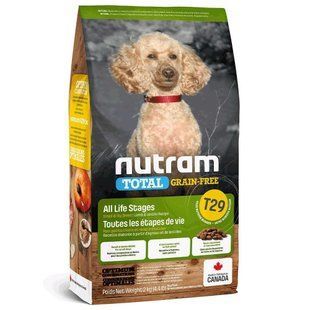 Сухий корм T29 Nutram Total Grain-Free беззерновий для дрібних порід собак, з ягням та овочами, 2 кг T29_(2kg) фото