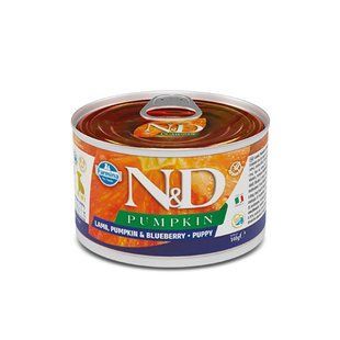 Влажный корм Farmina N&D Grain Free Pumpkin Lamb Puppy Mini для щенков малых пород, тыква/ягненок/черника, 140 160584 фото