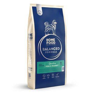Сухий корм для дорослих собак Риба і кролик Home Food dog Adult Medium Гіпоалергенний 10 кг 4820290090743 фото