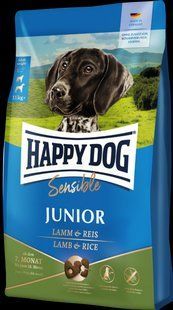 Корм Happy dog Junior Lamb & Rice 10 кг для цуценят з ягням та рисом від 7 до 18 місяців 61013 фото