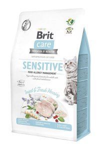 Сухой корм Brit Care Cat GF Insect для кошек с пищевой непереносимостью, с насекомыми и рыбой, 400 г 171962 фото
