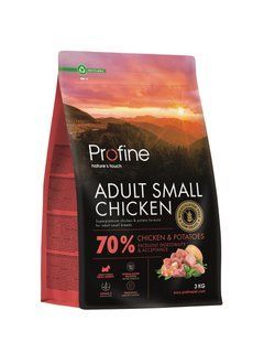 Корм Profine Small Chicken and Potatoes для взрослых собак мелких пород с курицей и картофелем 3 кг 173067 фото
