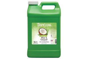 Шампунь TropiClean Aloe & Coconut Pet Алое и кокос для собак и кошек, 9,5 л 900103 фото