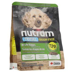 Сухий корм T29 Nutram Total Grain-Free беззерновий для дрібних порід собак, з ягням та овочами, 340 г T29_(340g) фото