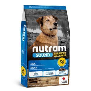 Сухий корм S6 Nutram Sound Balanced Wellness Adult dog 11.4 кг для дорослих собак S6_(11.4kg) фото