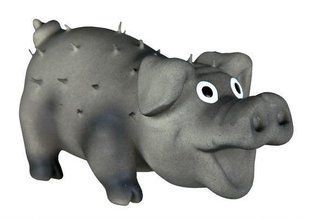 Игрушка для собак Свинка со щетиной , 10 см, латекс TX-35190 фото