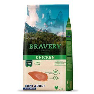 Bravery Chicken Mini Adult 7 кг корм для дорослих собак дрібних порід, з куркою 04PE007000.0001.0060 фото