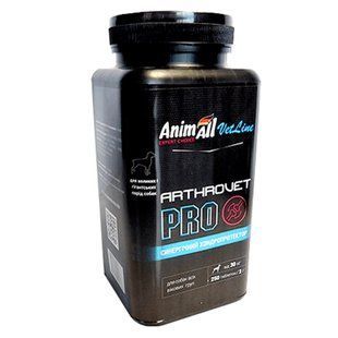 Хондропротектор AnimAll VetLine Arthrovet PRO для великих порід собак 2 г &times; 250 табл 139873 фото