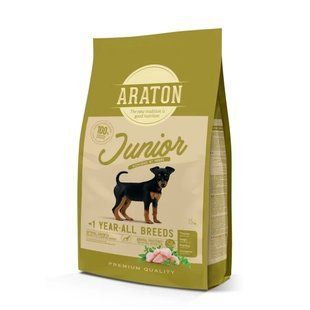 ARATON JUNIOR ALL BREEDS корм для собак15кг. ART47469 фото