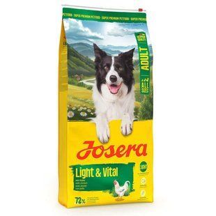 Сухий корм Josera Light and Vital 12.5 кг для собак схильних до ожиріння 50014799 фото