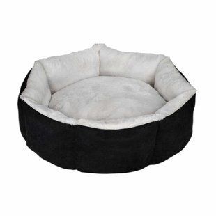 Лежак для тварини Cupcake ,круглий (чорний/сірий) 80 см 25кг L VR02//3336 фото