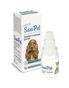 Лосьйон для догляду за вухами Природа Sani Pet 15 мл PR020058 фото
