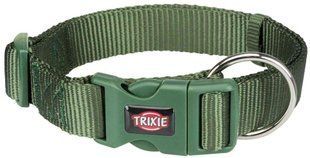 Нашийник для собак Trixie Premium нейлон, M-L 35-55 см / 20 мм, оливковий 201619 фото