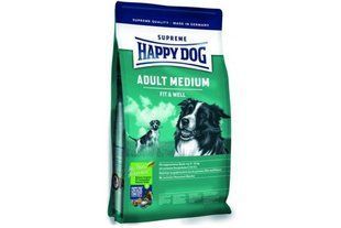 Сухой корм Happy dog Medium Adult 4 кг для взрослых собак средних пород весом от 11 до 25 кг 60008 фото