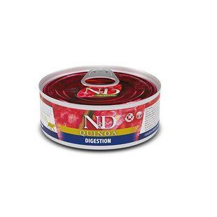 Фарміна вологий корм DIGESTION, LAMB & FENNEL ADULT дієт. харчування рекомендовано у разі порушень травлення з ягням та кіноа, 80 181273 фото