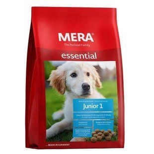 Mera essential Junior 1 корм для щенков и юниоров всех пород 12.5 кг 60450 фото