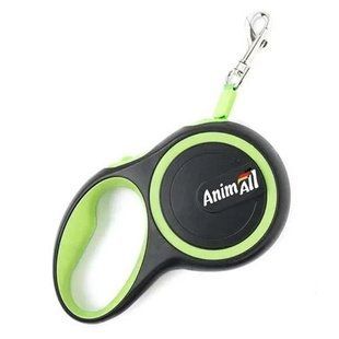 Рулетка повідець AnimAll для собак до 50 кг, салатовий 63851 фото