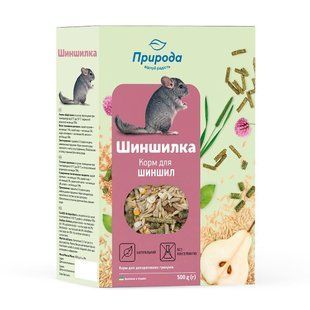 Корм Природа Шиншилка для шиншил та інших гризунів 500 г PR241076 фото