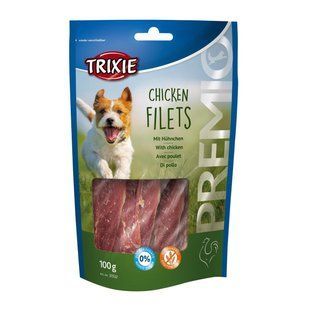 Ласощі для собак Trixie Premio Chicken Filets 100 г (курка) 31532 фото