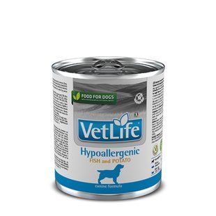 Влажный корм Farmina Vet Life Hypoallergenic Fish&Potato для собак, при пищевой аллергии, 300 г 166137 фото