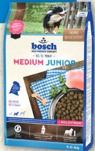 Bosch Medium Junior 15 кг сухий корм для цуценят середніх порід 52030015 фото