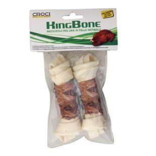 Кость жилированная узловая KingBone Duck, с уткой, 11см, 30гр, 2шт/уп C1003459 фото