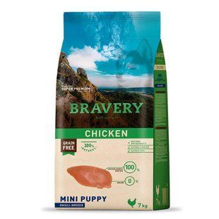 Bravery Chicken Mini Puppy 7 кг сухий корм для цуценят дрібних порід з куркою 04PE007000.0002.0060 фото